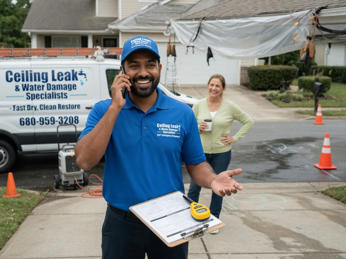 Ceiling Leak Cleanup Peach Springs, AZ FAQs